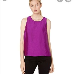 NWT Vince Camuto Magenta Sleeveless Shell Top